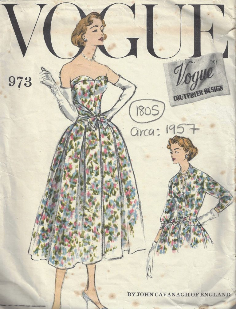 Vintage Vogue Sewing Pattern B Coat The Vintage Pattern