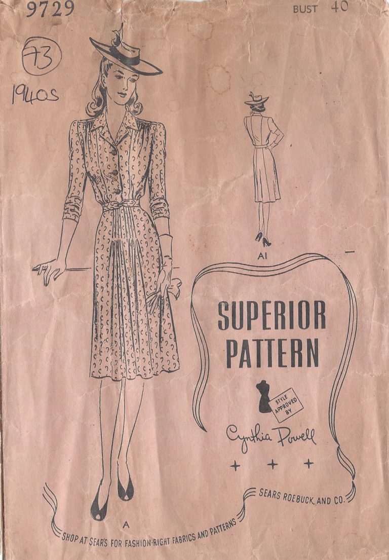 S Dress Patterns Available From The Vintage Pattern Shop