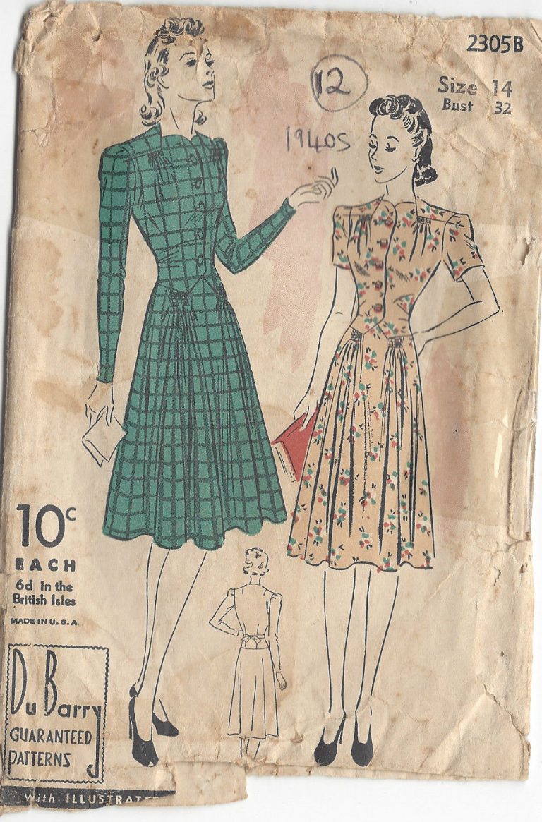 Du Barry Archives The Vintage Pattern Shop