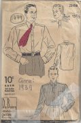 1939-Vintage-Sewing-Pattern-Size15-12-Chest-40-MENS-SHIRT-1779-262797135598