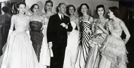 Christian Dior's 'New Look' of the 1940s and 1950s