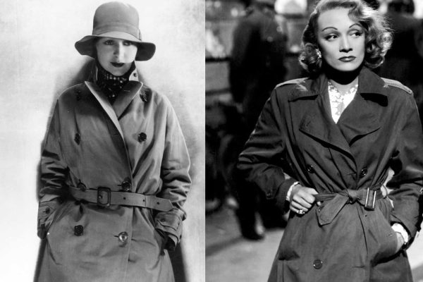 Greta-Garbo-Marlene-Dietrich-trench - The Vintage Pattern Shop