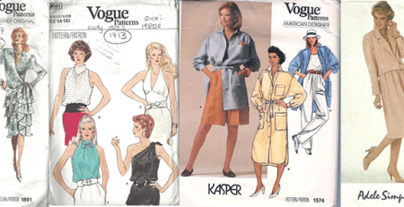 The Most Iconic 1980s Vintage Sewing Patterns