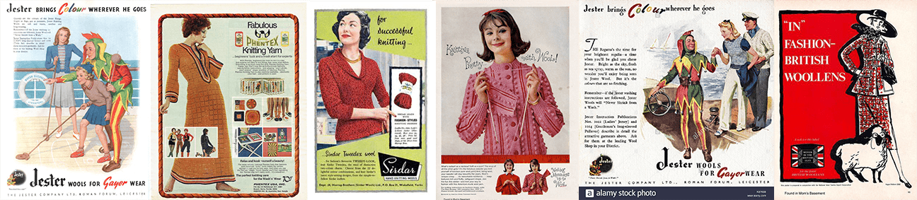 1950s Knitting Pattern