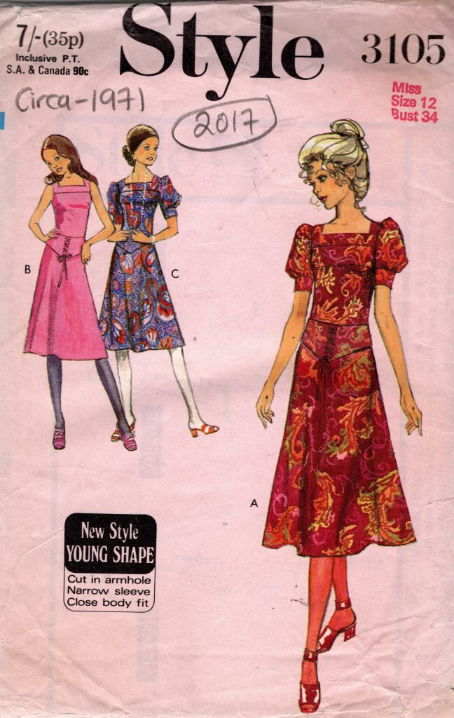 Vintage Patterns Reproduction by The Vintage Pattern Shop