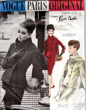 Pierre Cardin Archives - The Vintage Pattern Shop