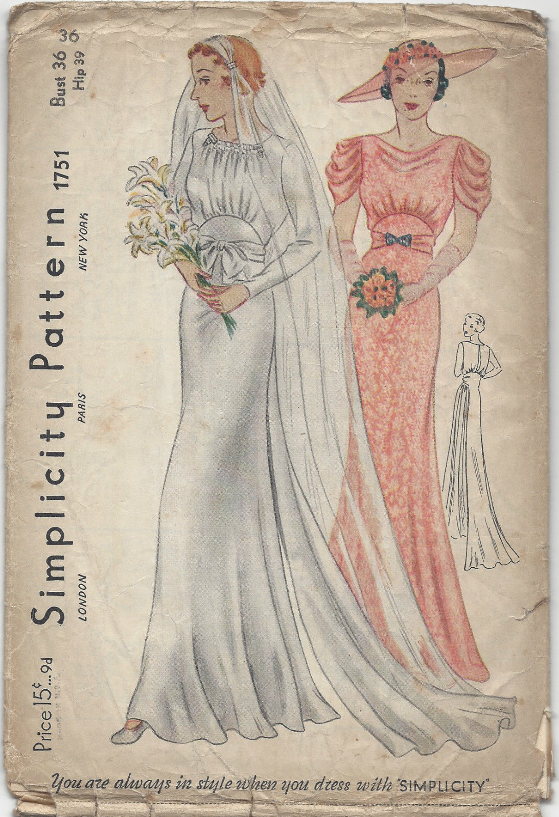 RH1207 — 1920s Evening Gown sewing pattern – Reconstructing History