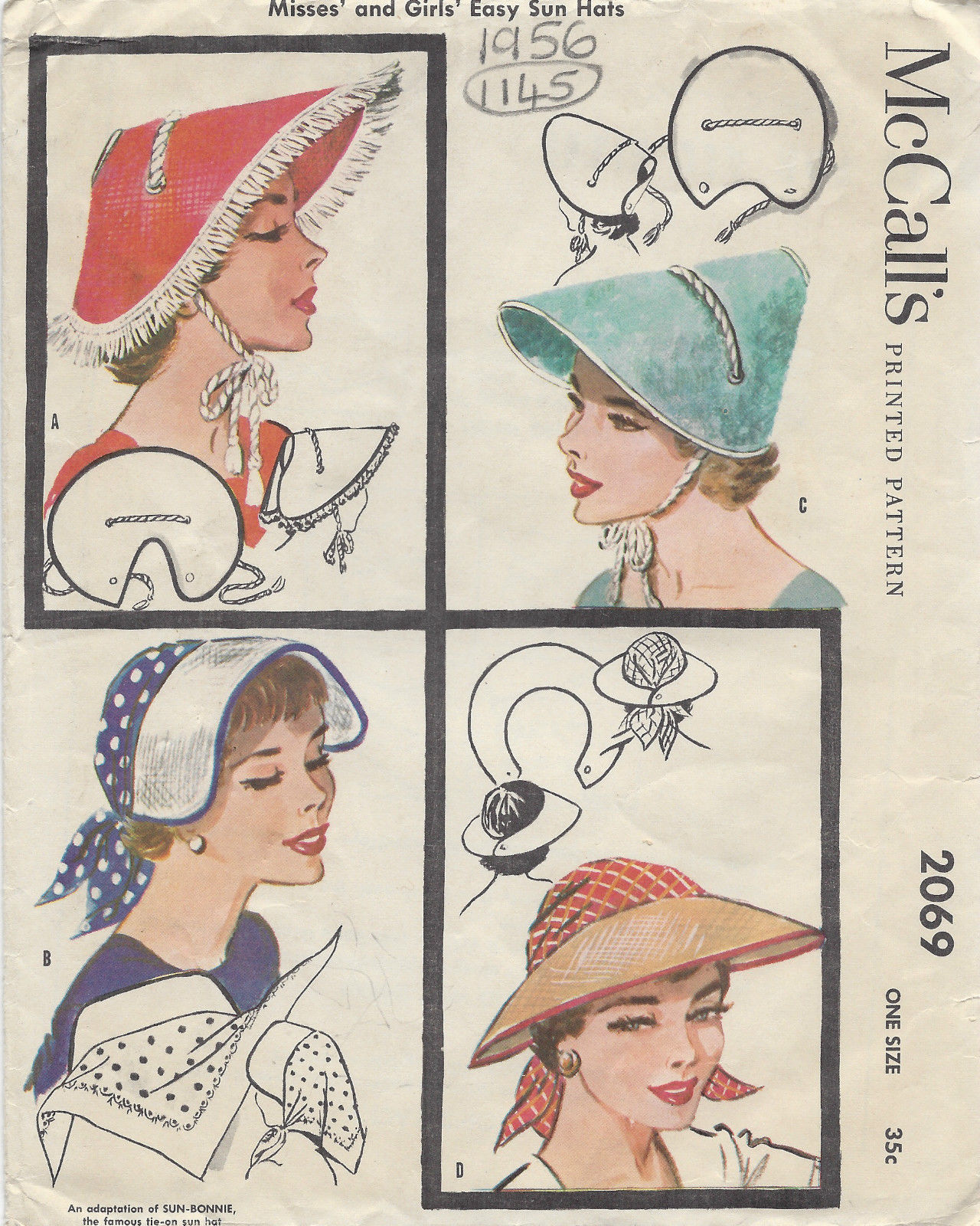 https://thevintagepatternshop.com/wp-content/uploads/2023/11/1956-Vintage-Sewing-Pattern-HAT-ONE-SIZE-1145-251499991448.jpg