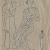 1930s-Vintage-VOGUE-Sewing-Pattern-B36-ONE-PIECE-DRESS-FROCK-1384-261729857870-2