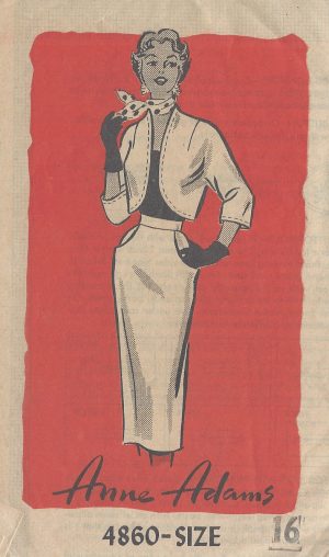 Vintage Sewing Pattern Catalog Anne Adams Mail Order 1942-1943
