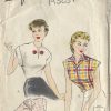 1950s-Vintage-Sewing-Pattern-BLOUSE-B34-R548-251142298420