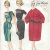 1950s-Vintage-VOGUE-Sewing-Pattern-COAT-DRESS-B32-R253R-Guy-Laroche-261303501770