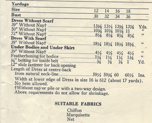 1953-Vintage-VOGUE-Sewing-Pattern-B32-EVENING-DRESSGOWN-E1306-251593808710-2