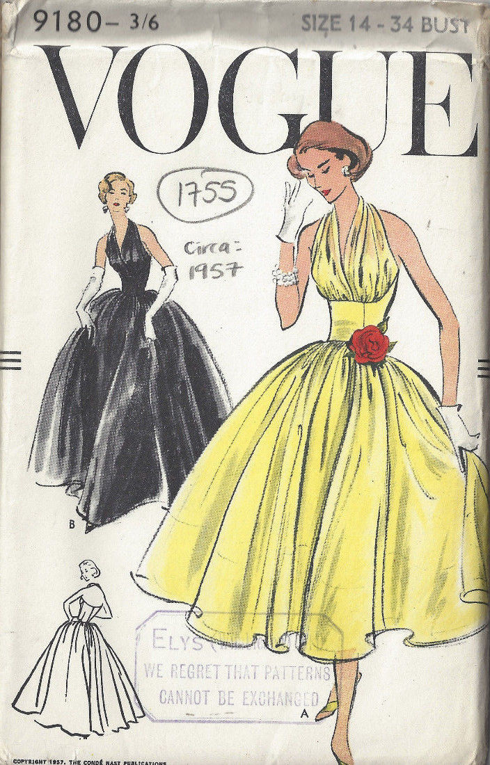 A 1957 dress from Christian Dior's Du Barry collection