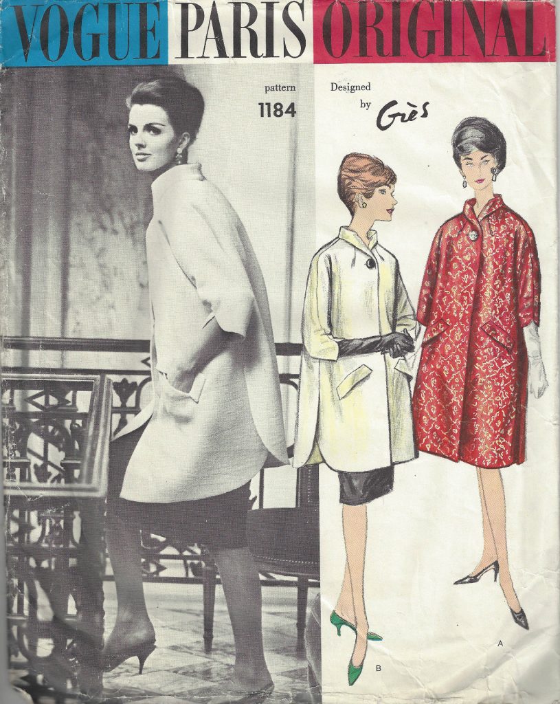1960s Vintage VOGUE Sewing Pattern B38
