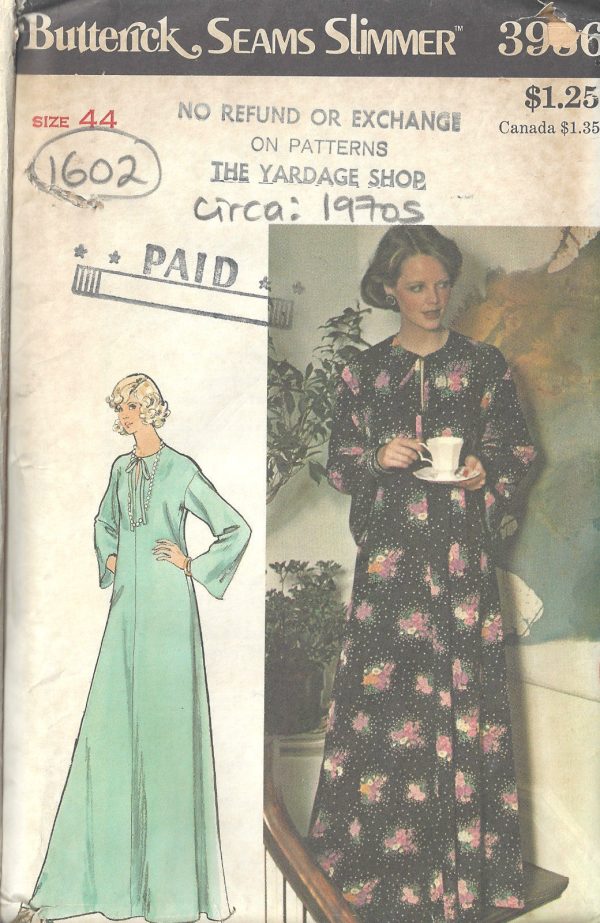 1970s-Vintage-Sewing-Pattern-B48-CAFTAN-1602-262357084230