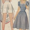 1940s-Vintage-Sewing-Pattern-B36-DRESS-PLAYSUIT-R542-251151005321
