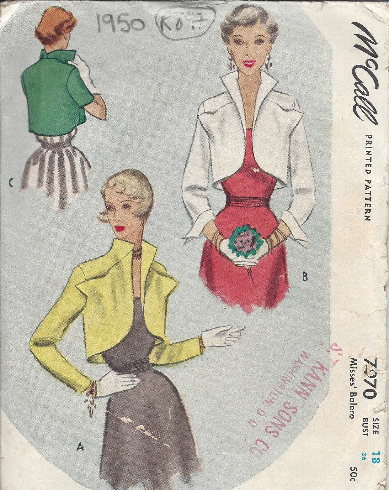 51+ Designs Vintage Bolero Jacket Sewing Pattern Free | HalliHalkwat
