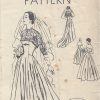1950-Vintage-VOGUE-Sewing-Pattern-B36-BRIDAL-EVENING-DRESS-BOLERO-R767-262319635401