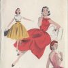 1950s-Vintage-Sewing-Pattern-B30-DRESS-BOLERO-R844-251221771261