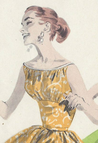 1950s-Vintage-Sewing-Pattern-B34-DRESS-1004-261221499101-2