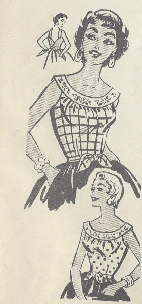1956-Vintage-Sewing-Pattern-B32-34-TOP-TRANSFER-R640-By-Laura-Wheeler-251175078921