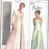 1965-Vintage-VOGUE-Sewing-Pattern-B34-COAT-EVENING-DRESS-1628R-By-PATOU-262408351611