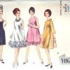 1966-Vintage-VOGUE-Sewing-Pattern-B36-EVEBING-DRESS-1653-262447974281