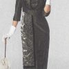 1900s-Edwardian-Vintage-Sewing-Pattern-DRESS-B36-38-40-42-44-46-48-50-1143-261447487422
