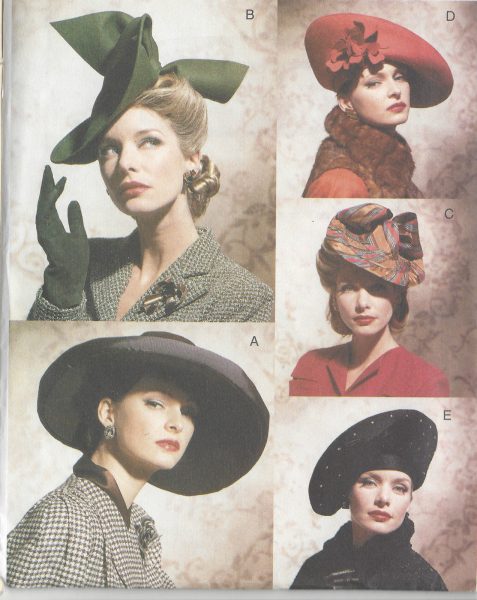 women's hat styles 1930s