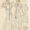 1930s-Vintage-Sewing-Pattern-B32-DRESS-1550-252168040282