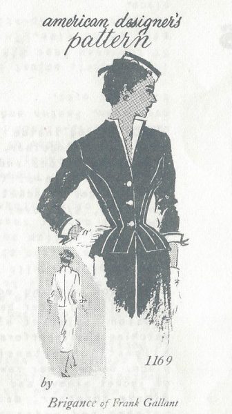 1950s-Vintage-Sewing-Pattern-B36-12-SUIT-JACKET-SKIRT-230-By-Spadea-251173677082