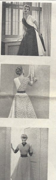 1950s-Vintage-Sewing-Pattern-DRESS-B32-1499-252085862712-5