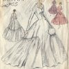 1955-Vintage-VOGUE-Sewing-Pattern-B30-BRIDES-BRIDESMAID-DRESS-CAMISOLE-1500R-262042873392
