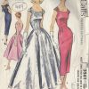 1956-Vintage-Sewing-Pattern-B34-DRESS-1469-252042888082