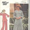 1970s-Vintage-Sewing-Pattern-B36-CAFTAN-TOP-PANTS-1600-262357093202