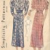 1930s-Vintage-Sewing-Pattern-B38-DRESS-1735-252498949833