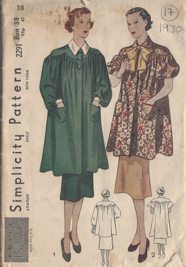 1930s-Vintage-Sewing-Pattern-B38-SMOCK-17-251174198863