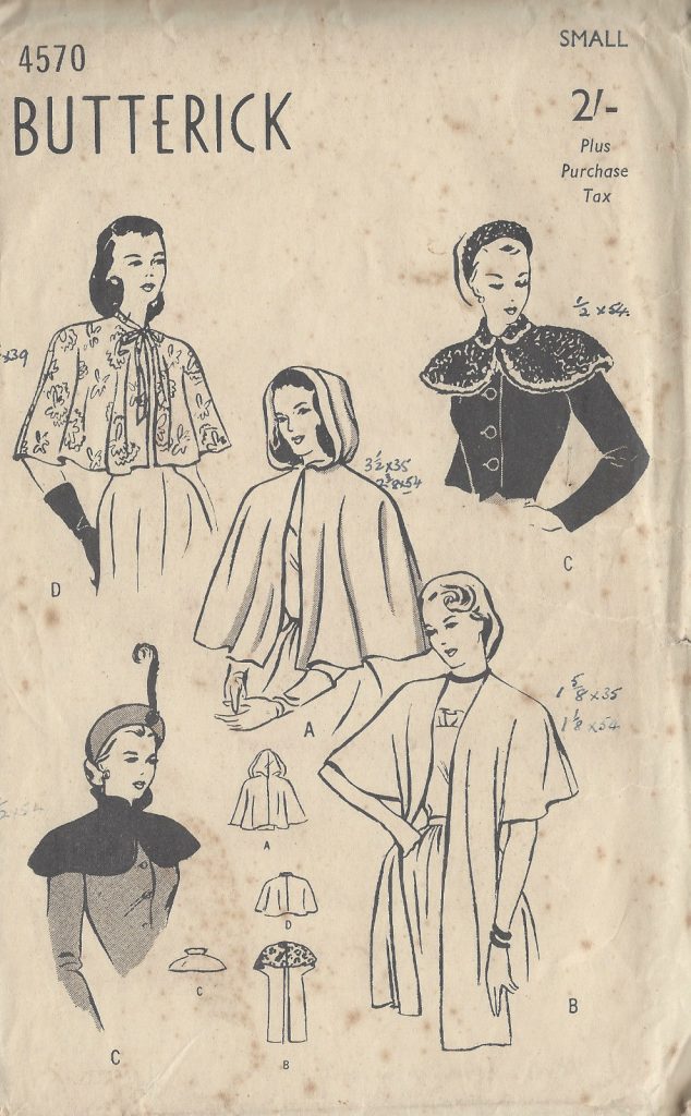 1940s Coat Pattern available Online – The Vintage Pattern Shop