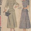1946-Vintage-Sewing-Pattern-B31-TWO-PIECE-DRESS-R167-251163931093