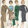 1960s-Vintage-VOGUE-Sewing-Pattern-B34-SUIT-JACKET-SKIRT-BLOUSE-1382R-Dior-252749315223