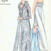 1960s-Vintage-VOGUE-Sewing-Pattern-B36-NIGHTGOWN-ROBE-1652-252397905713-2