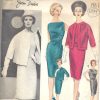 1961-Vintage-VOGUE-Sewing-Pattern-B34-DRESS-JACKET-1399-BY-JEAN-DESSES-261806205273