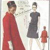 1967-Vintage-VOGUE-Sewing-Pattern-B34-COAT-DRESS-1776R-By-YVES-SAINT-LAURENT-262786395993