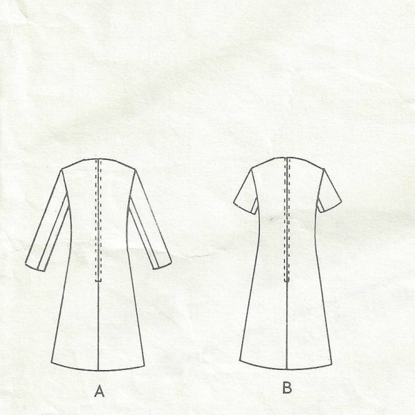 1969-Vintage-VOGUE-Sewing-Pattern-DRESS-B38-1558-By-Bill-Blass-262186873243-3