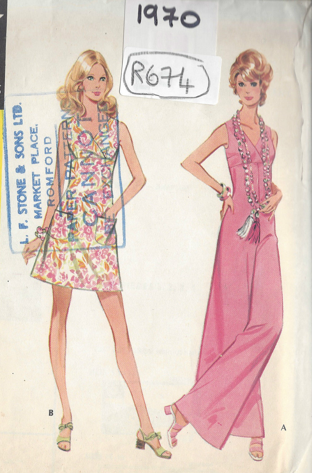 Vintage 60s 70s Palazzo Jumpsuit Convertible Pants Skirts