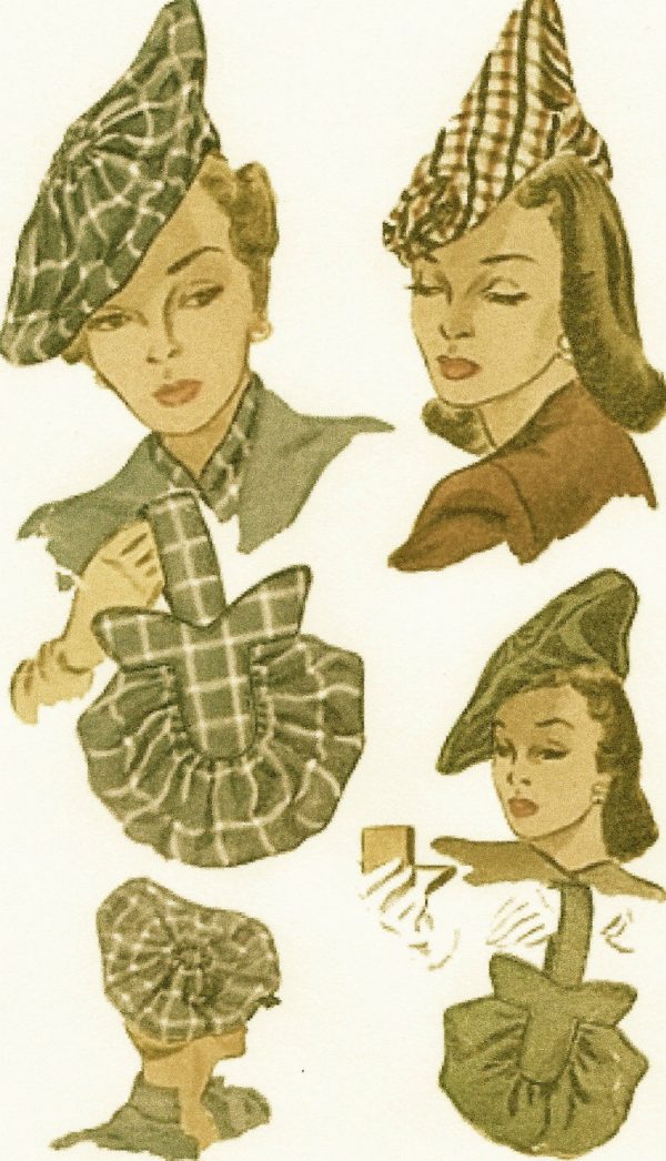 1941-Vintage-Sewing-Pattern-S21-12-22-12-HAT-BAG-R946-261202755714-2