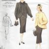 1947-Vintage-VOGUE-Sewing-Pattern-B34-36-38-COAT-SKIRT-R397-251157404844