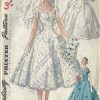 1955-Vintage-Sewing-Pattern-B36-BRIDE-BRIDESMAID-DRESS-VEIL-HEADPIECE-R961-251996381504