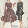 1959-Vintage-Sewing-Pattern-DRESS-B36-122-251147622674